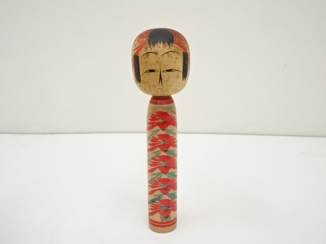 TRADITIONAL JAPANESE CRAFT / KOKESHI DOLL (30.6 cm)/ ARTISAN WORK
